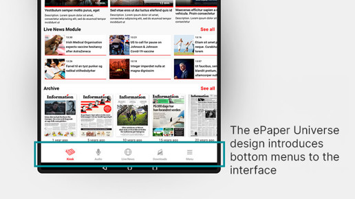 Ipaper How the ePaper Universe design strengthens the user experience